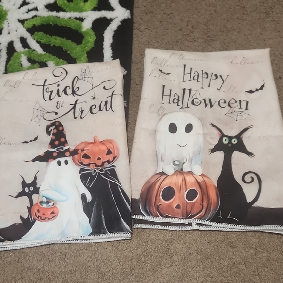 Halloween Ghost and Cat Kitchen Towels - Picture 3 of 3